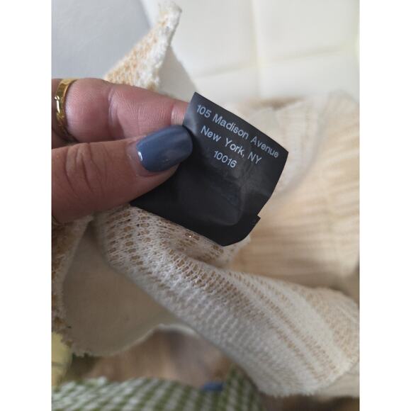 Derek Lam Sleeveless Sweater Vest Size 10 Ivory Beige Hi Lo - Picture 16 of 16